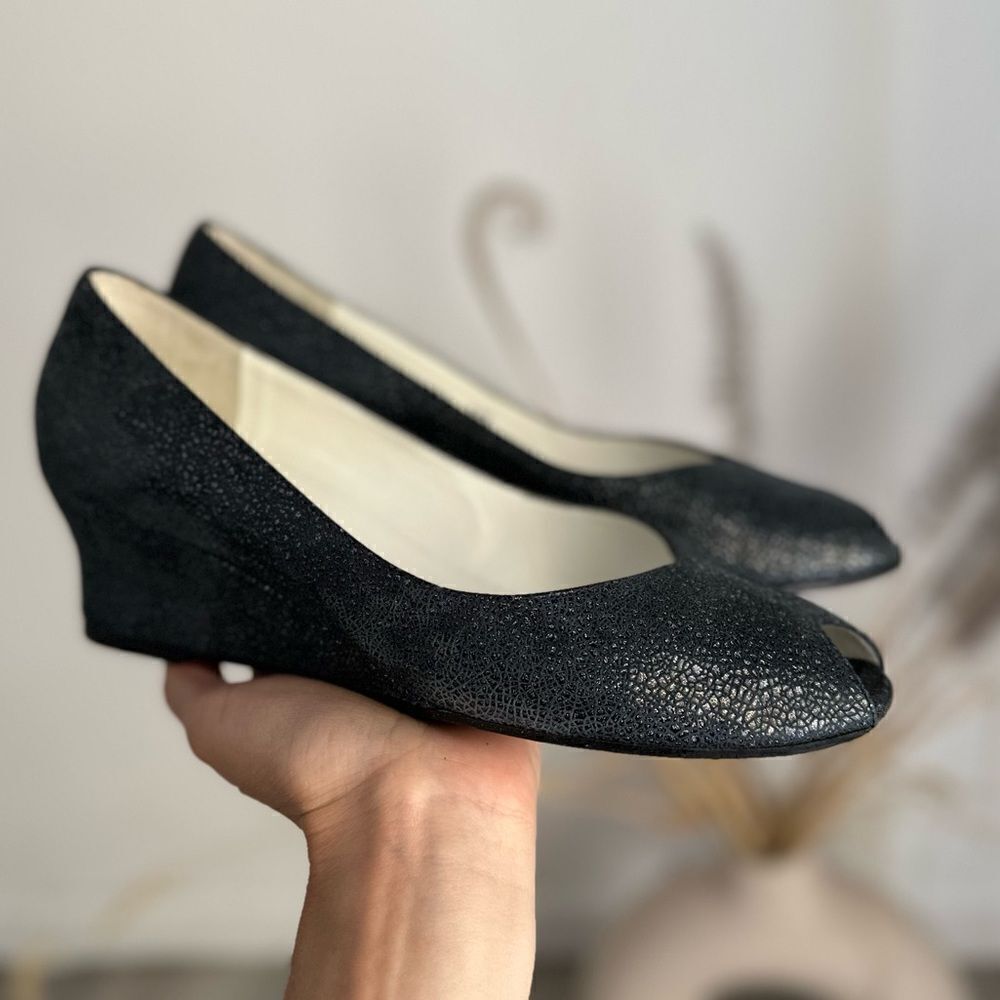 Bruno Magli Wedges Leather Italian 8.5